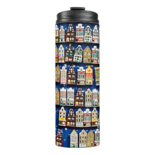 Little Dutch souvenirs and gifts - shoes windmills Thermal Tumbler