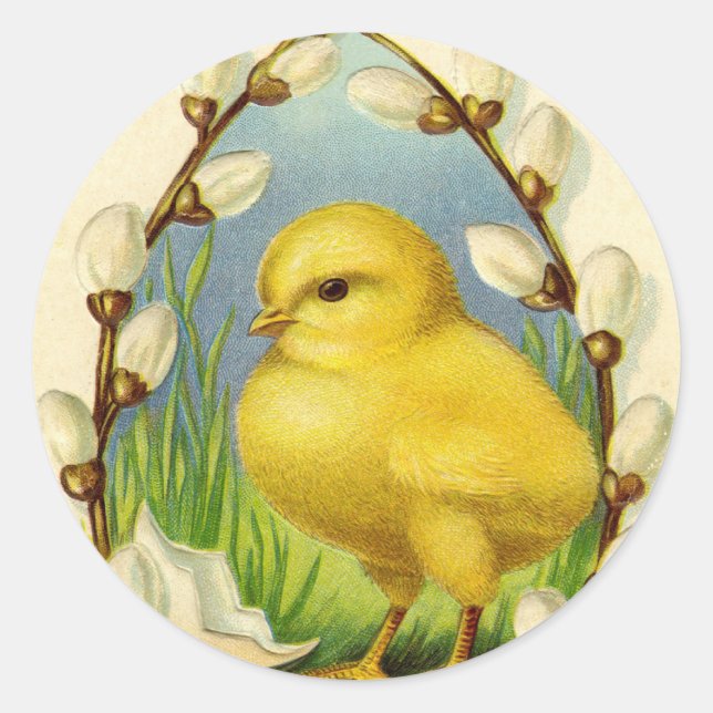 Little Easter Chick Stickers (Front)