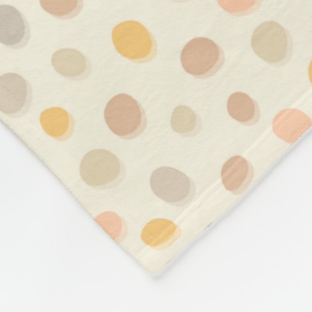 Little Easter Pebbles - pattern.     Fleece Blanket (Corner)