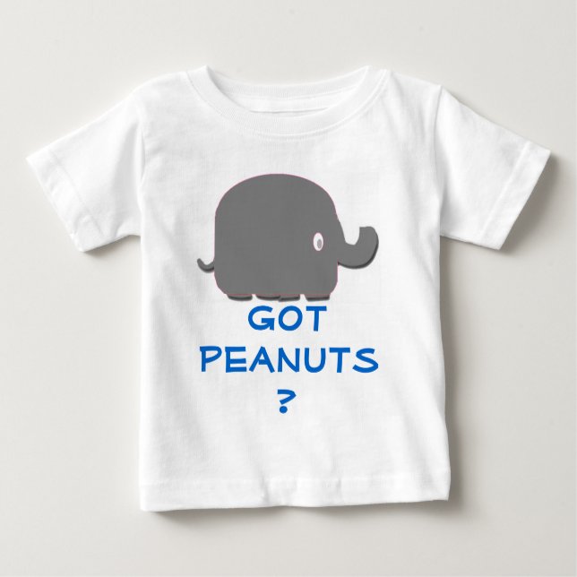 Little Elephant Baby T-Shirt (Front)