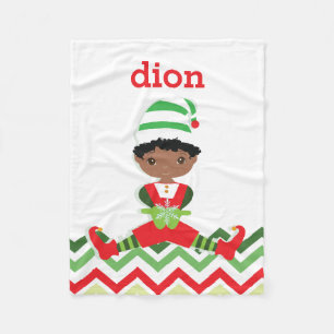 Little Elf   Christmas Blanket