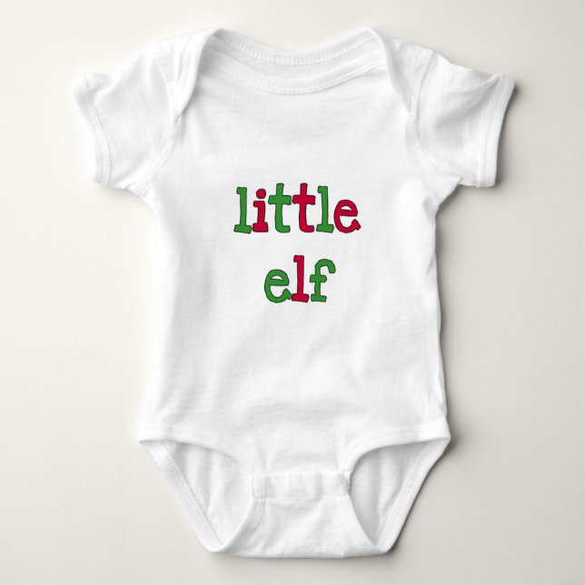Little Elf Holiday T-shirts and Gifts (Front)