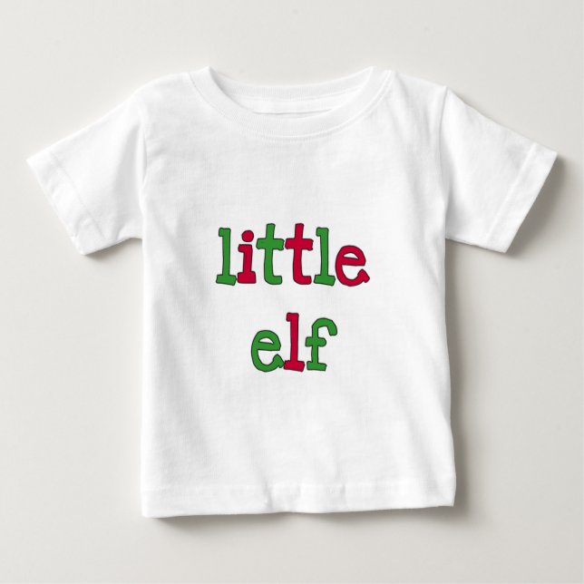 Little Elf Holiday T-shirts and Gifts (Front)