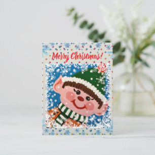 Little Elf Postcard