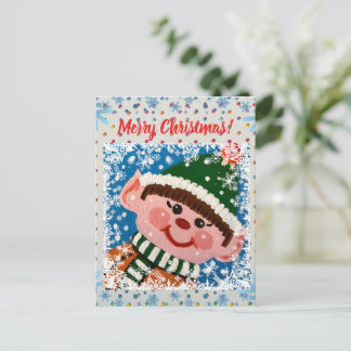 Little Elf Postcard