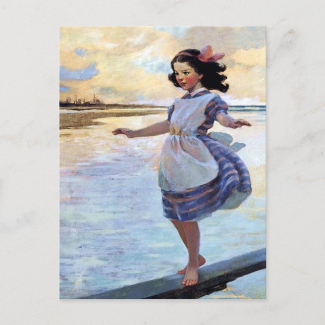 “Little Eml’y” By Jessie Willcox Smith Postcard (Front)