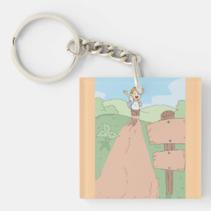 Little Explorer Hiking Adventure Key Ring
