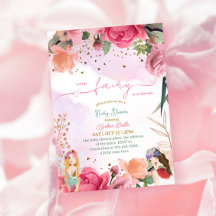 Little Fairy Baby Girl Shower