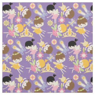 Little Fairy Ballerinas Fabric