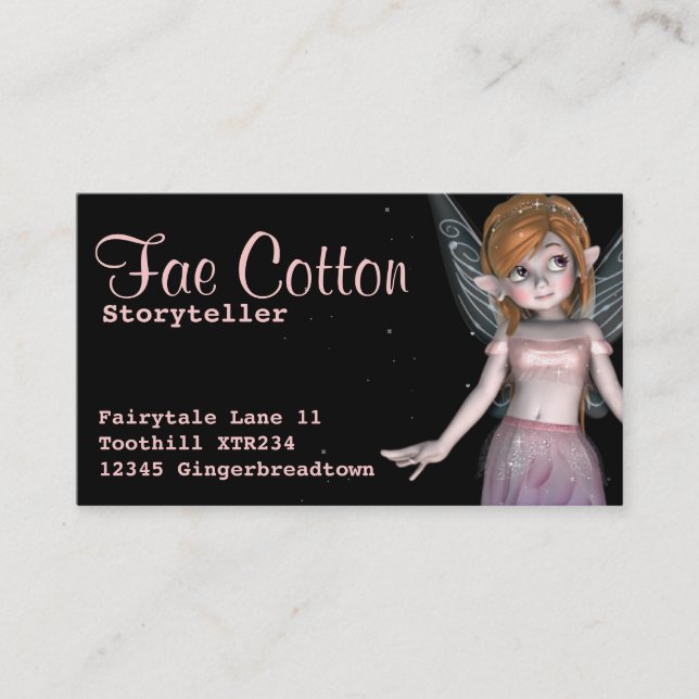 Little Fairy Business card (Front)