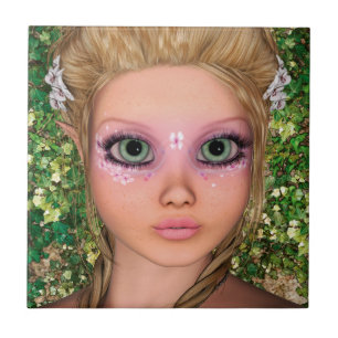 Little Fairy Ceramic Tile