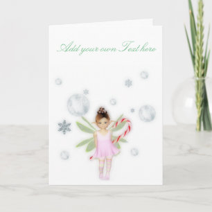 Little fairy christmas  card