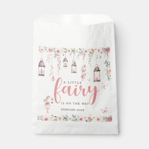 Little Fairy Enchanted Pink Baby Shower Favour Bag