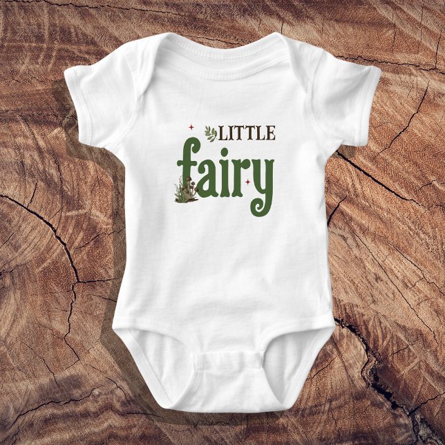 Little Fairy First Birthday Baby Bodysuit (Little Fairy - 1st birthday)