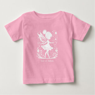 Little Fairy Floral Baby T-Shirt