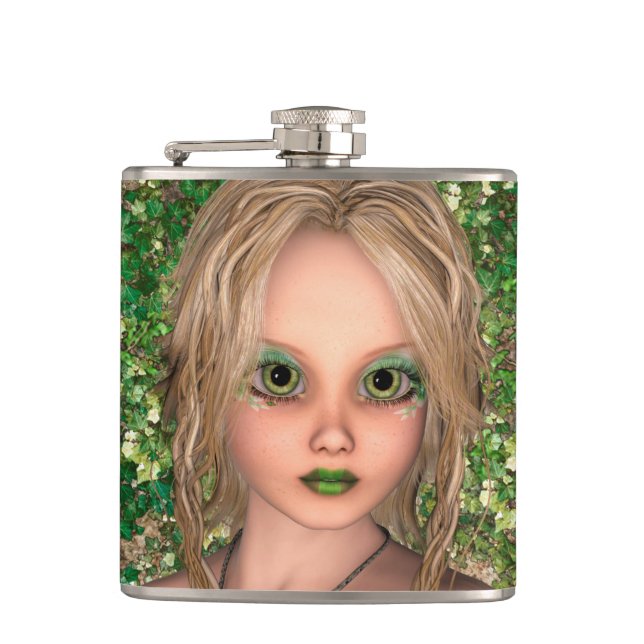 Little Fairy Hip Flask (Front)