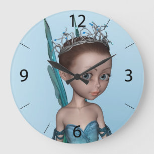 Little Fairy Large Clock