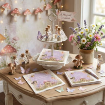 Little Fairy Whimsical Garden Girl Baby Shower
