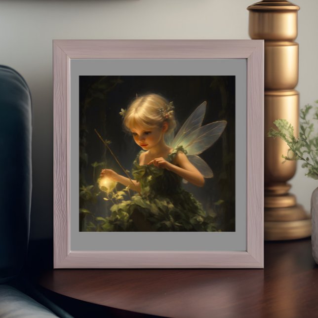 Little Fairy with Firefly Poster (Creator Uploaded)
