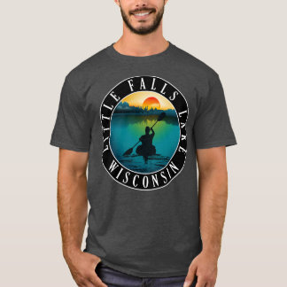 Little Falls Lake Wisconsin Kayaking T-Shirt