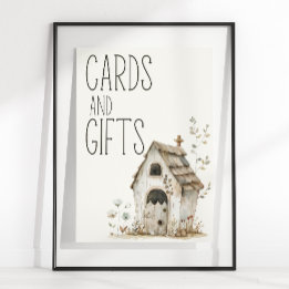 Little Farm Nursery Baby Shower Cards Gifts Sign