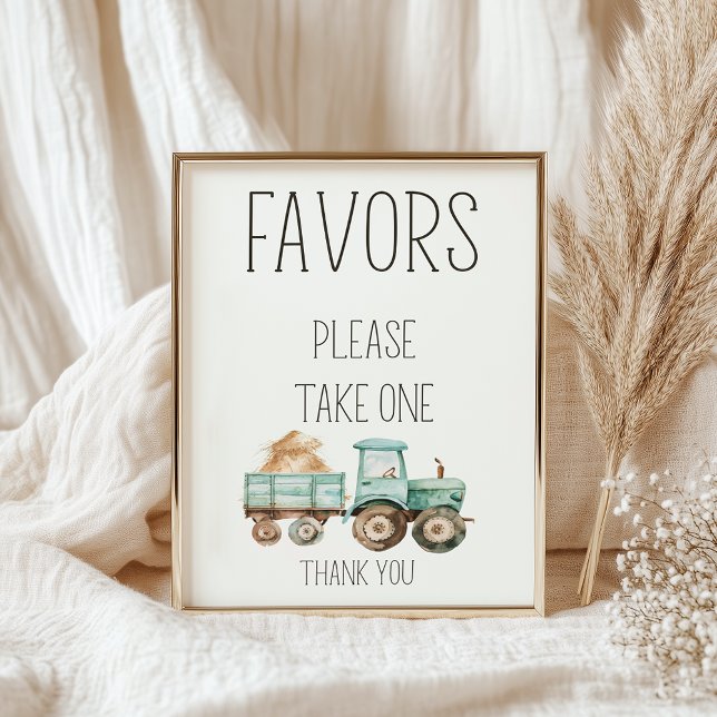 Little Farm Nursery Baby Shower Favours Sign (Creator Uploaded)