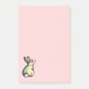 Little Fat Bunny Post-it Notes