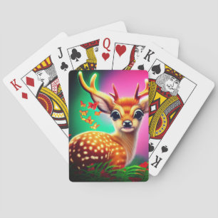 Little Fawn Playing Cards