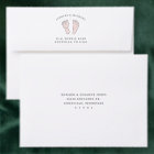 Little Feet Big News Pink