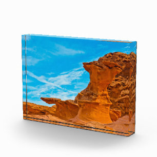 Little Finland Red Rock Sculptures Photo Block
