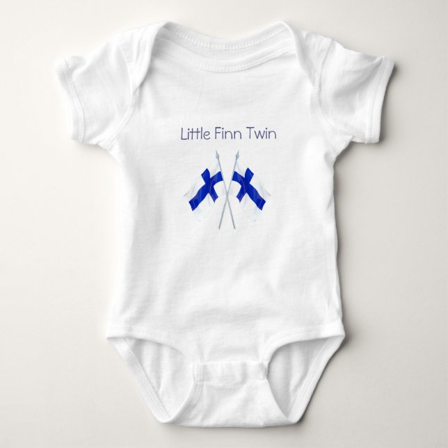 Little Finn Twin Bodysuit (Front)