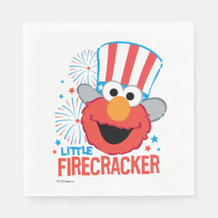 Little Firecracker Elmo Napkin