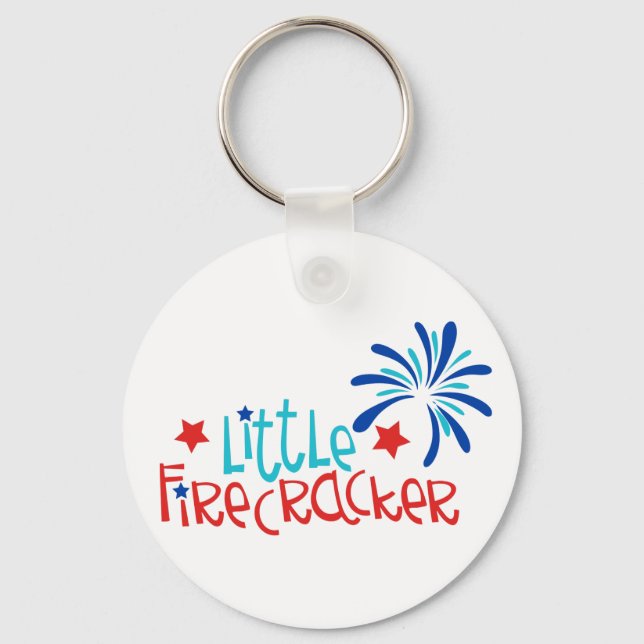 Little Firecracker Key Ring (Front)
