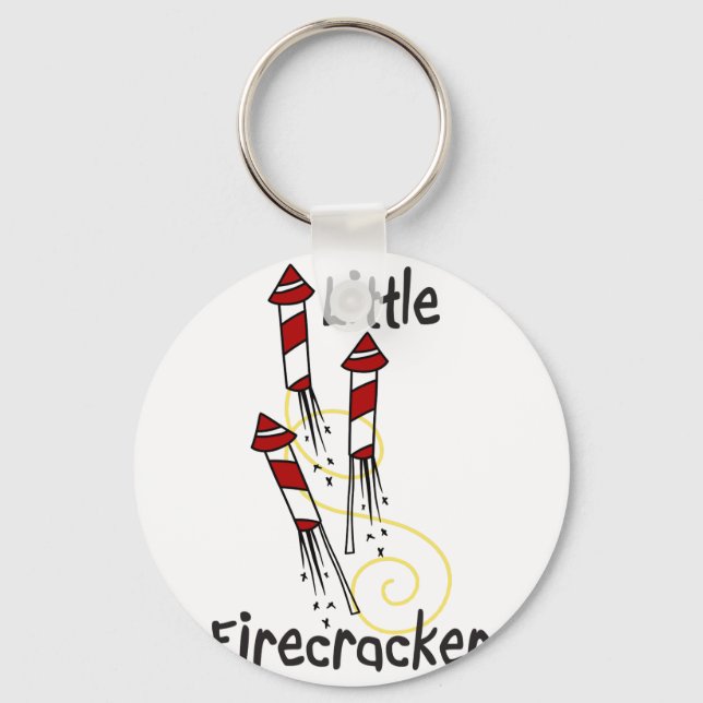 Little Firecracker Key Ring (Front)