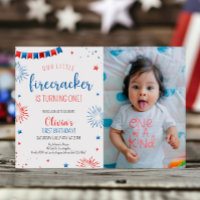 Little Firecracker Kids Birthday Party Photo