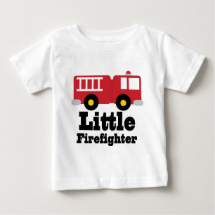 Little Firefighter Baby T-Shirt