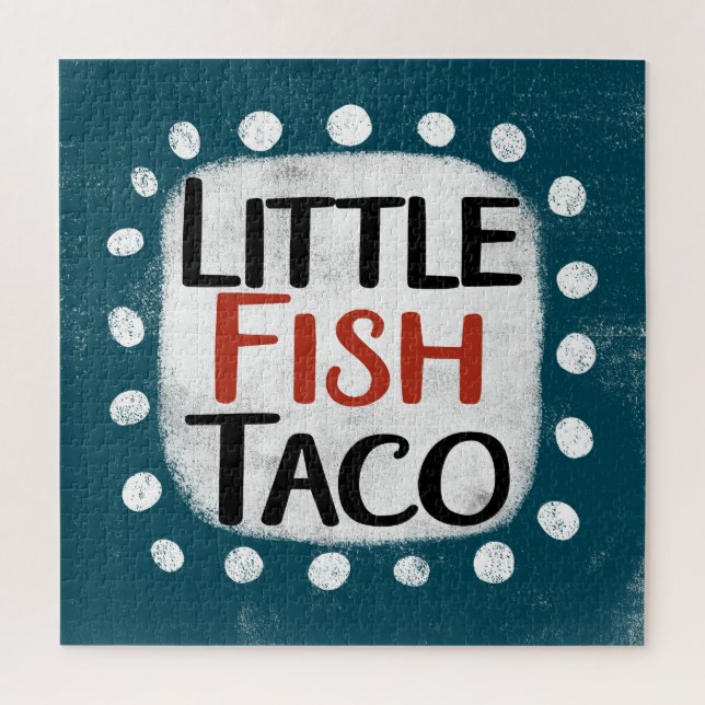Little Fish Taco Jigsaw Puzzle (Vertical)