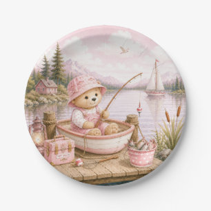 Little Fishergirl Paper Plate Design