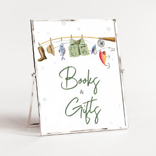 Little Fisherman Baby Shower Books and Gifts Poster