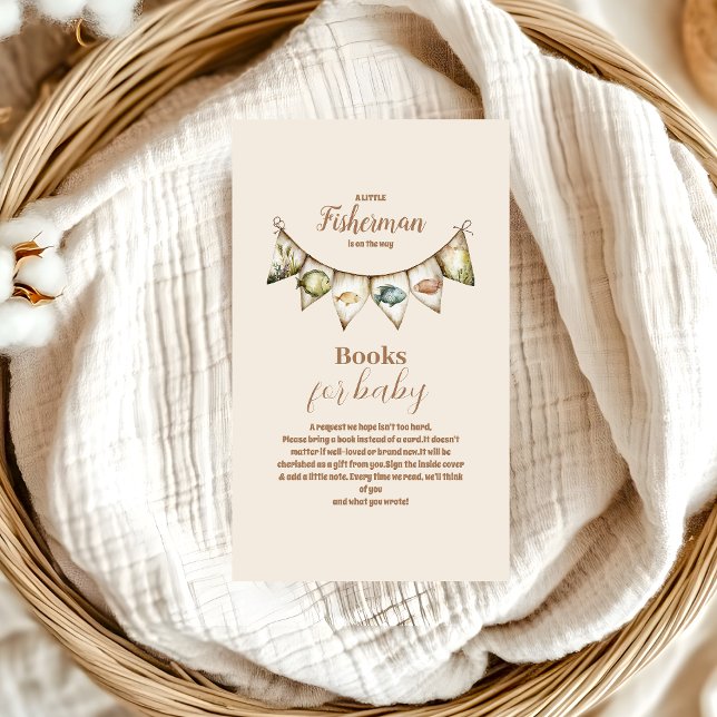 Little Fisherman Fishing Books for Baby  Enclosure Card (Creator Uploaded)