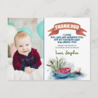 Little Fisherman Thank You Photo