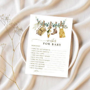 Little Fisherman Wishes for Baby Card