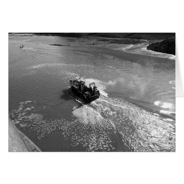 Little Fishing Trawler, Cardiff, Wales (Front Horizontal)