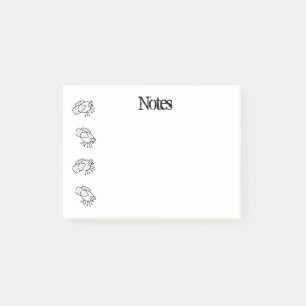 Little Flies Post-it Notes