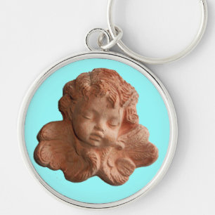 LITTLE FLORENTINE ANGEL ,blue Key Ring