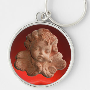 LITTLE FLORENTINE ANGEL KEY RING
