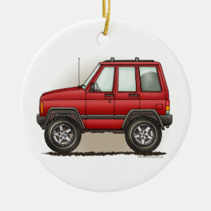 Little Four Wheel SUV Car Ornament