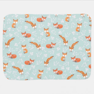 Little Fox Baby Blanket