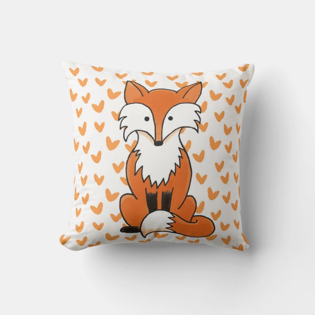 Little Fox Cushion (Front)
