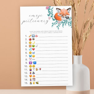 Little fox - Emoji pictionary game